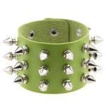 Bracelet Femme Gothique Vert Clair