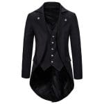 Veste Gothique Victorienne Homme Noir