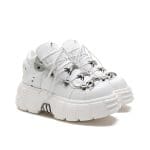Plateforme Chaussure Gothique White