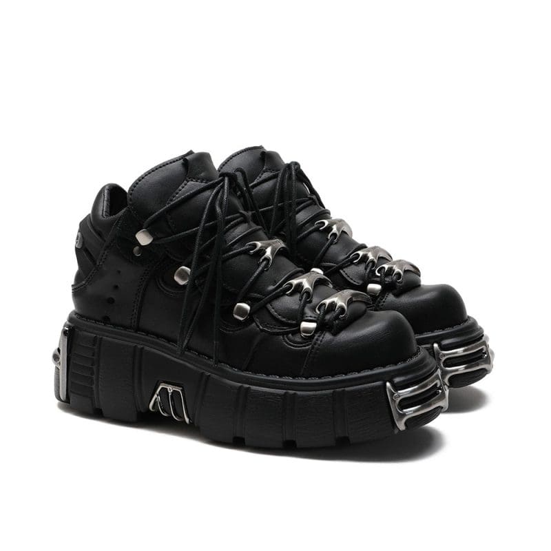 Plateforme Chaussure Gothique Black