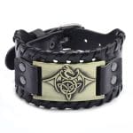 Bracelet Cuir Gothique 13