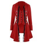Veste Gothique Femme Grande Taille Rouge