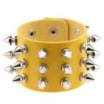 Bracelet Femme Gothique Jaune