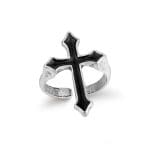 Bague Gothique Croix Classique