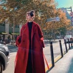 Pardessus Femme Gothique Rouge