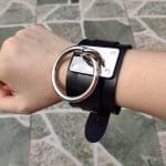 Bracelet Femme Gothique Argenté