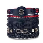 Bracelet Gothique Cuir Dollard