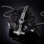 Collier Gothique Nordique Steel Chain 60CM