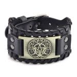 Bracelet Cuir Gothique 19