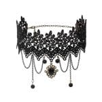 Collier Gothique Victorien Dentelle