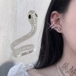 Boucle d'Oreille Gothique Punk Cute Snake