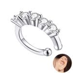 Boucle d'Oreille Gothique Argent Chic n Goth