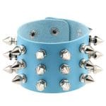Bracelet Femme Gothique Bleu Ciel