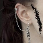 Boucle d'Oreille Gothique Punk Alia