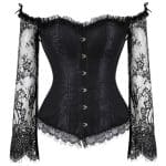 Corset Gothique Vintage Noir