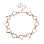 Collier Gothique Romantique Doré