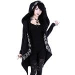 Manteau Gothique Femme Capuche
