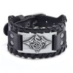 Bracelet Cuir Gothique 14