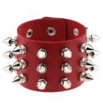 Bracelet Femme Gothique Rouge