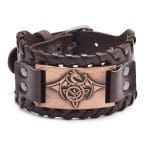 Bracelet Cuir Gothique 15