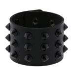 Bracelet Clouté Gothique BL Black