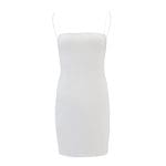 Robe d'été Noire Gothique Blanc