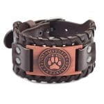 Bracelet Cuir Gothique 8
