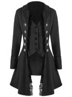 Veste Gothique Femme Grande Taille Noir
