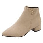 Escarpins Gothiques Noirs Beige