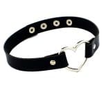 Collier Chocker Gothique Cœur 5