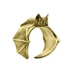 Bague Chauve Souris Doré