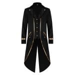 Veste Gothique Steampunk Noir