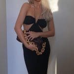 Robe Gothique Noire Été Noir
