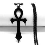 Collier Ânkh Noir 2