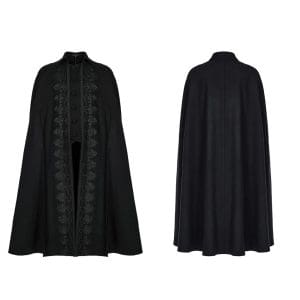 Long Manteau Gothique Noir Homme PUNK RAVE
