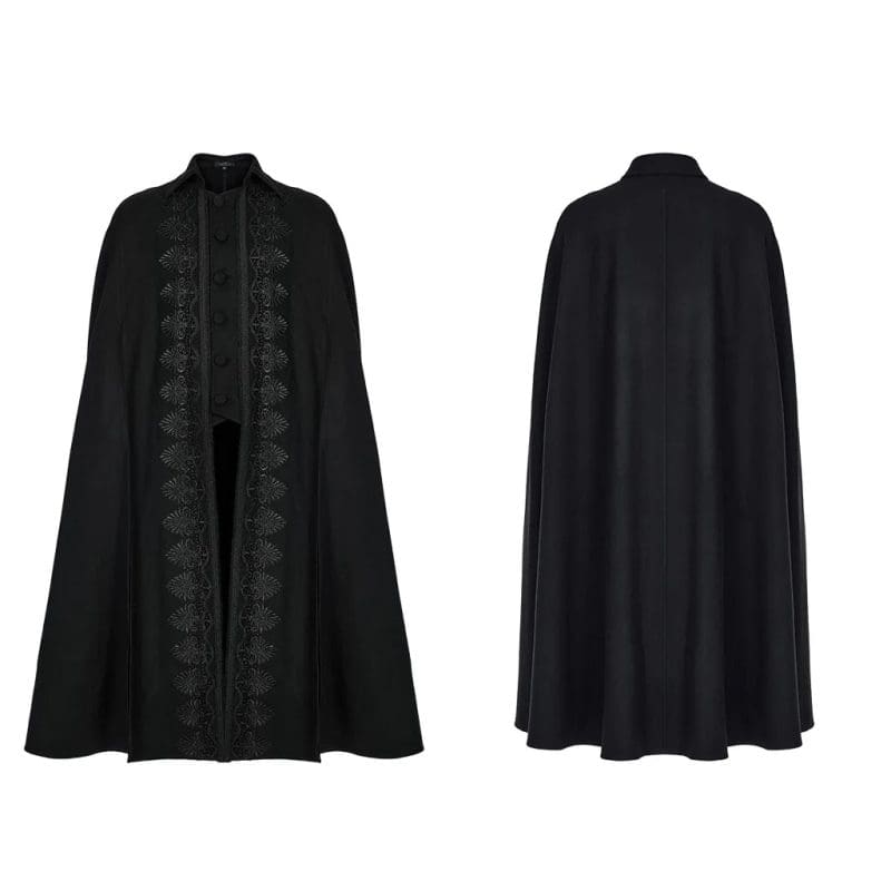 Long Manteau Gothique Noir Homme PUNK RAVE