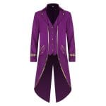 Veste Gothique Steampunk Violet