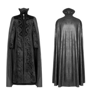 Long Manteau Gothique Noir Homme PUNK RAVE