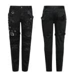 Pantalon Gothique Noir pour Homme PUNK RAVE