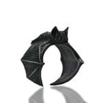 Bague Chauve Souris Noir
