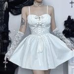 Robe Blanche Gothique