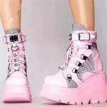 Chaussure Plateforme Rose Rose