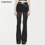 Pantalon Noir Léger PUNKRAVE