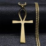 Collier Ânkh Noir 3