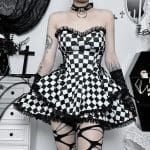 Robe Noire et Blanche Noir