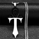 Collier Ânkh Noir 5