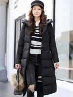 Parka Gothique Noire
