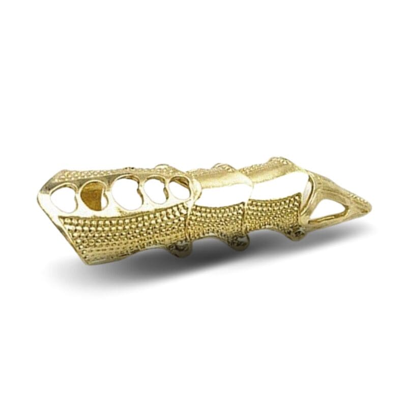 Bague Griffe Gothique Doré