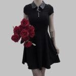 Robe Gothique Gothique Longue Grande Taille Noir